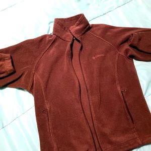 Fleece Columbia zip up